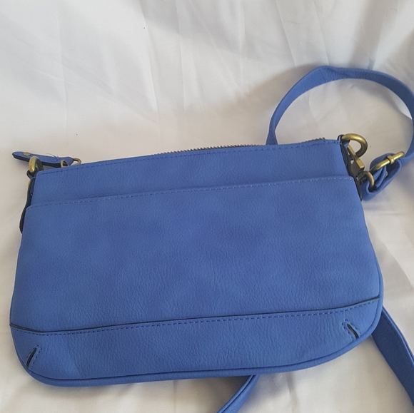 Blue Merona crossbody bag - Picture 2 of 4